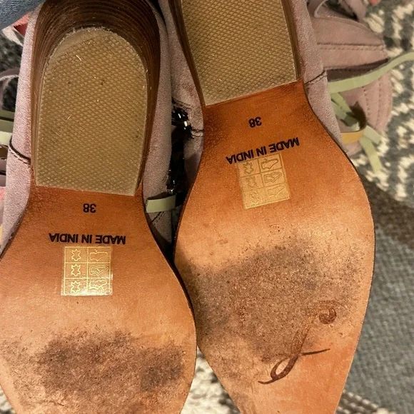 Lawless Fringe Suede Western Boot size 7.5 - Picture 4 of 9